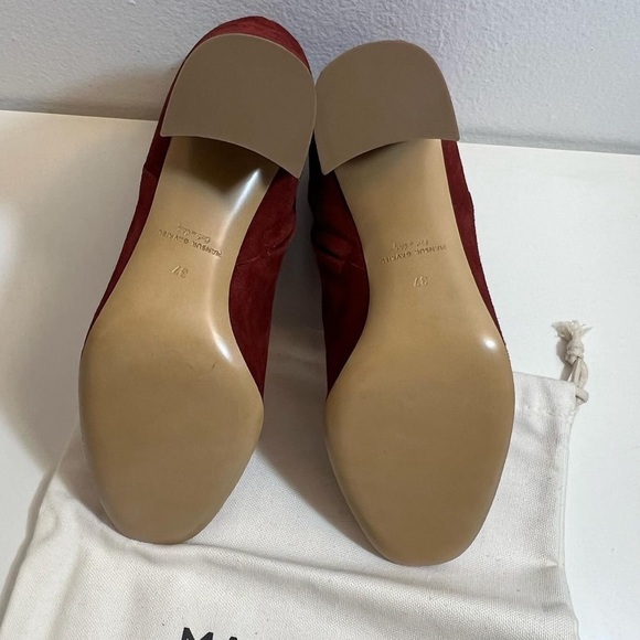 New Mansur Gavriel Leather Ankle Booties in Suede - Picture 6 of 6